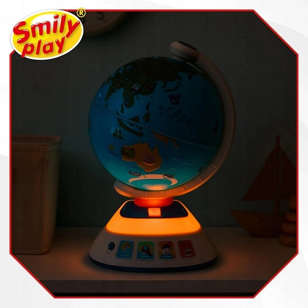 Zabawka SmilyPlay Globus edukacyjny SP85223 52238 (5905375852238) - obraz 2