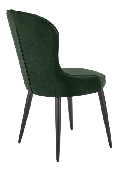 Krzesło do kuchni i salonu Halmar V-CH-K/366-KR-C.ZIELONY Ciemnozielone Velvet (5905248118799) - obraz 5