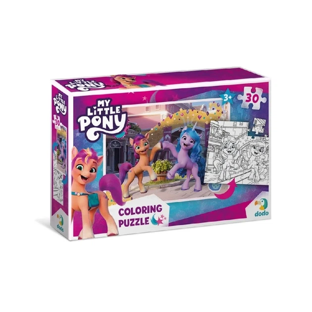 Дитячі Пазли 2в1 My Little Pony "Подружки та веселка" DoDo 200134 30 елементів - изображение 6