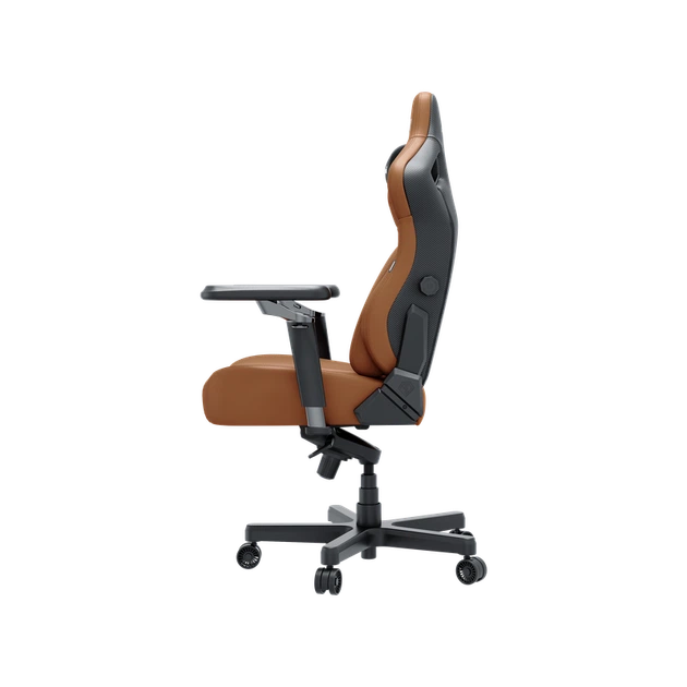 Крісло геймерське ігрове Anda Seat Kaiser 4 V2 Size XL Brown PVC - зображення 6