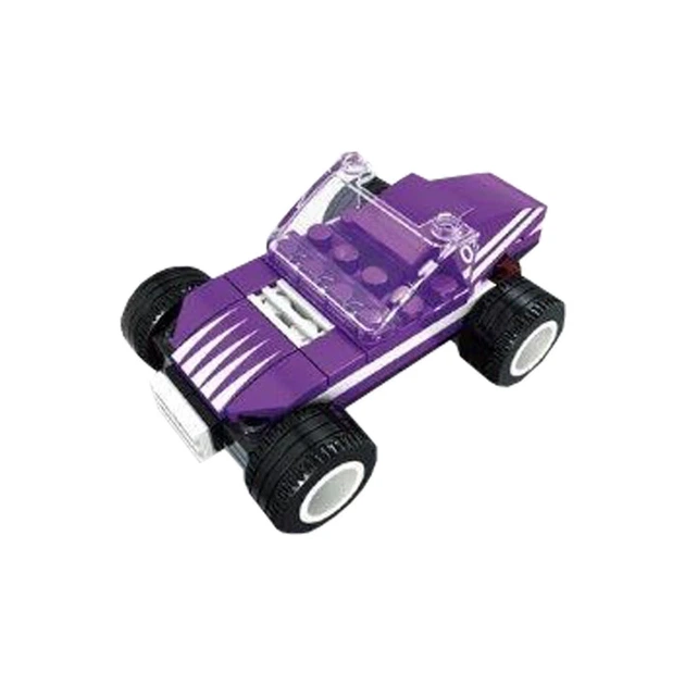 Дитячий констуктор IBLOCK JUNIOR KH52/001(Violet) 47 деталей - Фото 1 Дитячий констуктор IBLOCK JUNIOR KH52/001(Violet) 47 деталей - зображення 1