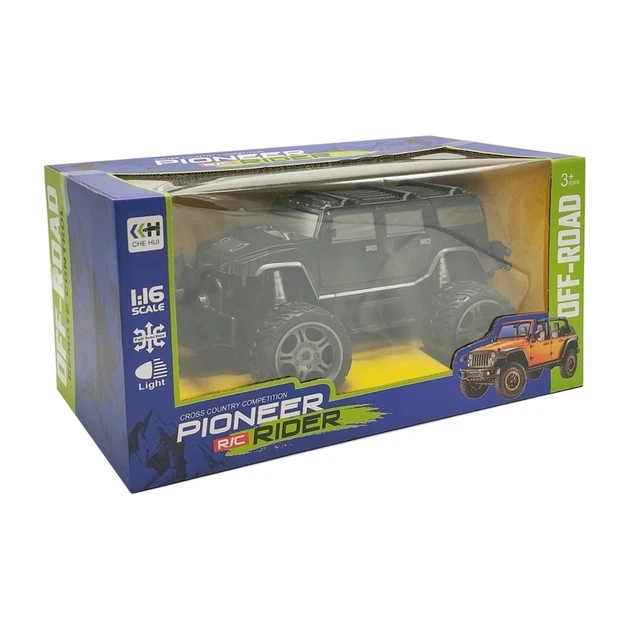 Дитяча машинка на радіокеруванні "Джип" 512A(Black) чорний, 1:16 - зображення 2