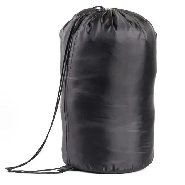 Теплый спальный мешок King Size (220х70см) Хаки спальник одеяло - изображение 6