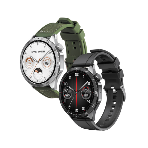 Smart Watch XO Watch 4 AMOLED Sports Call Зеленый - зображення 3