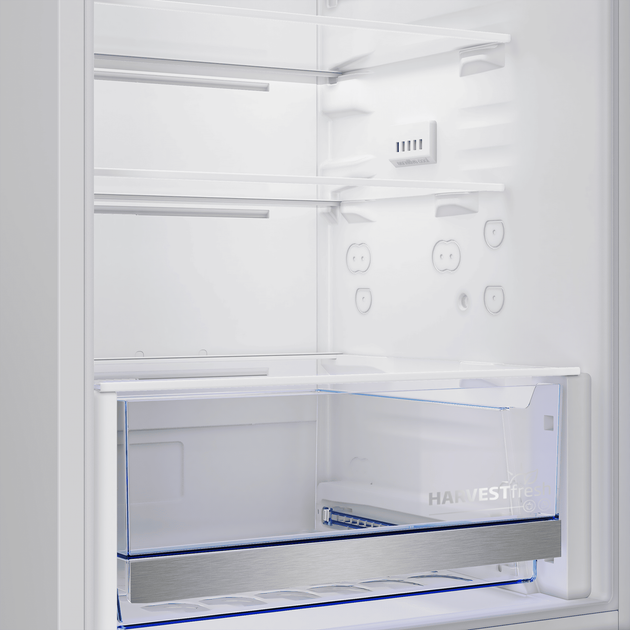 Холодильник Beko B5BCNA325HS 300 л двокамерний з морозильною камерою знизу No Frost D Білий - зображення 8