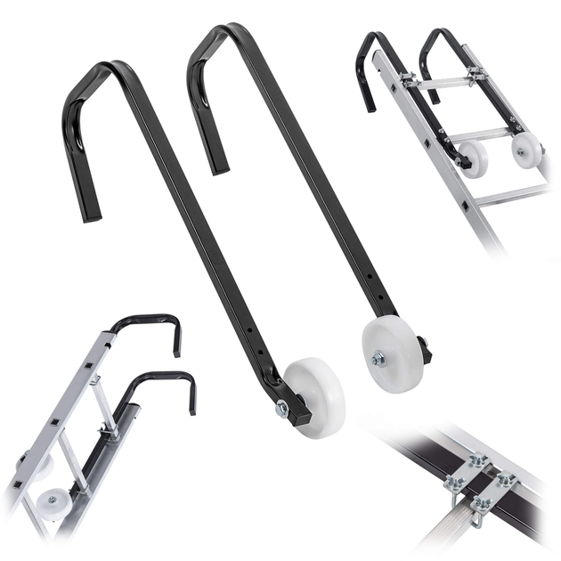 Uchwyt do drabiny dachowej Kadax z kołami (5906638300824) - obraz 8