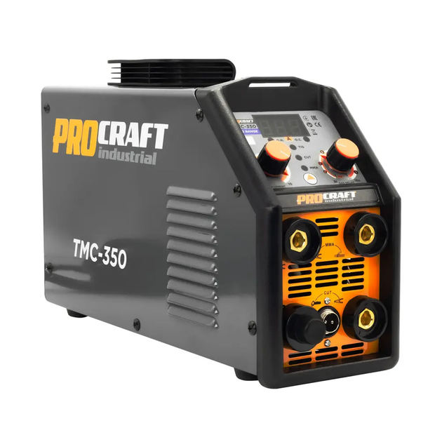 Інверторний зварювальний апарат CUT, TIG, MMA Procraft TMC-350 - зображення 2