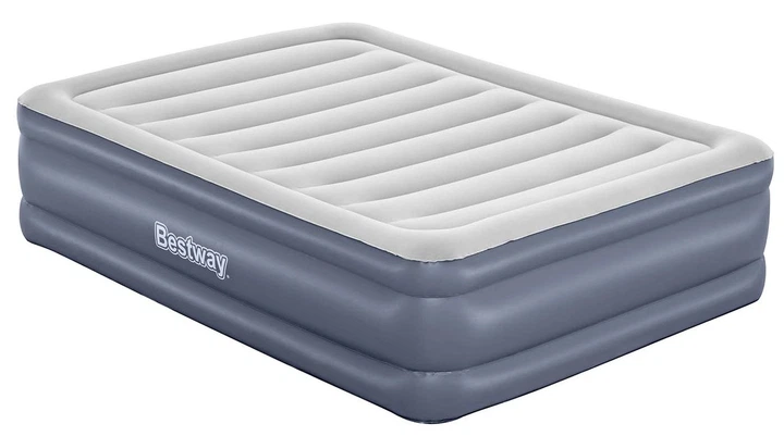 Надувний матрац Bestway з вбудованим електричним насосом 203 x 152 x 51 см 6713I (6941607326428) - зображення 8