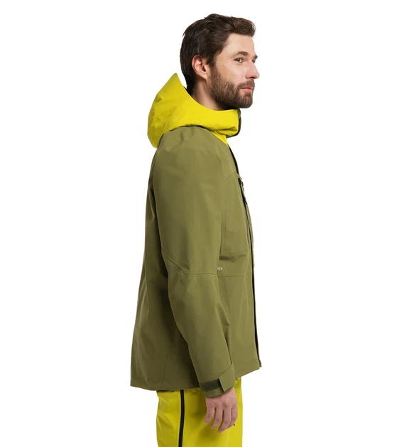 Костюм чоловічий Haglofs Elation GTX Jacket -Pant Men L олива - зображення 4