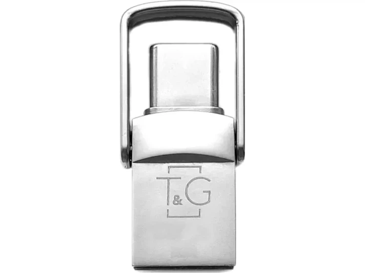 USB флеш накопичувач T&G 64 GB 104 Metal series USB 3.0/Type-C Silver (TG104TC-64G3) - Фото 1 USB флеш накопичувач T&G 64 GB 104 Metal series USB 3.0/Type-C Silver (TG104TC-64G3) - зображення 1