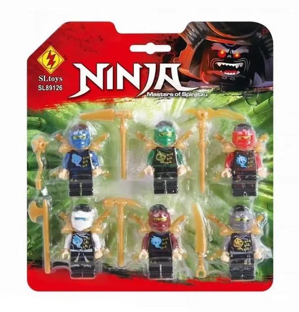 Игровой комплект фигурок NinjaGo 891-26 - Фото 2 Игровой комплект фигурок NinjaGo 891-26 - изображение 2