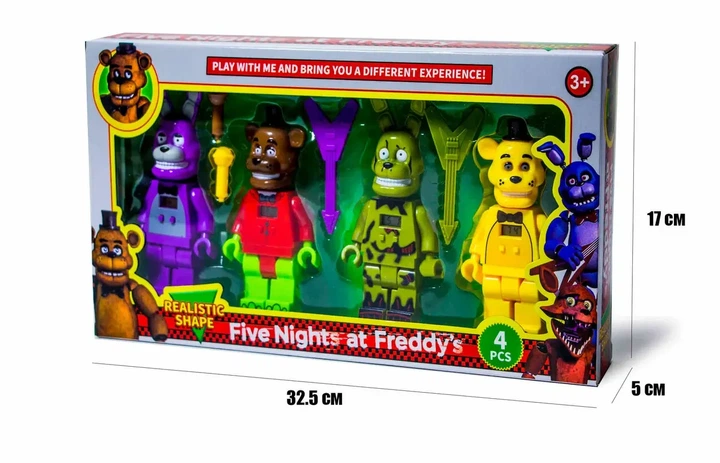 Игровой набор FREDDY'S NIGHT 33-02 (Пять ночей у Фредди) — 4 героя - изображение 4