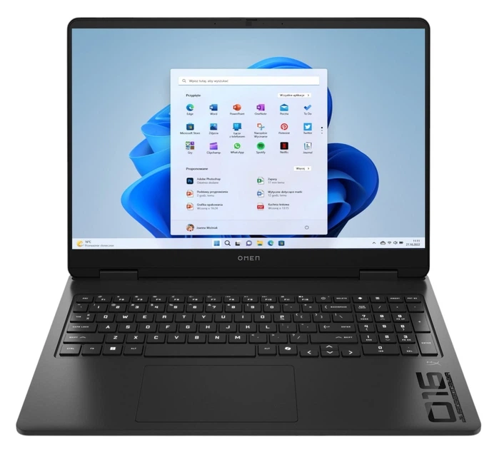 Laptop HP Omen 16-am0229nw (199485503950) Shadow Black - obraz 1