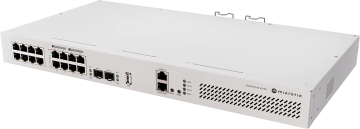Przełącznik MikroTik Cloud Router Switch (CRS418-8P-8G-2S+RM) - obraz 2