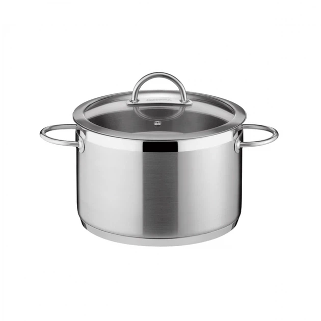 Кастрюля Tescoma Vision 26 см 9 л висока з кришкою (779026) - Фото 1 Кастрюля Tescoma Vision 26 см 9 л висока з кришкою (779026) - изображение 1