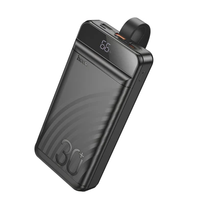 Батарея універсальна HOCO 30000mAh Element PD/20W, QC/22.5W, LED Lamp, Black (J123B / 714735) - Фото 1 Батарея універсальна HOCO 30000mAh Element PD/20W, QC/22.5W, LED Lamp, Black (J123B / 714735) - зображення 1