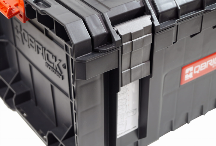 Ящик для инструментов до 50 кг Qbrick System PRO Toolbox 2.0 450x322x240 мм, модульный, пластиковый, черный - изображение 8