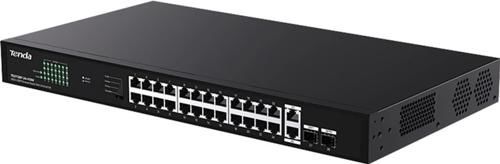 Комутатор Tenda TEG1128P-24-410W - зображення 1