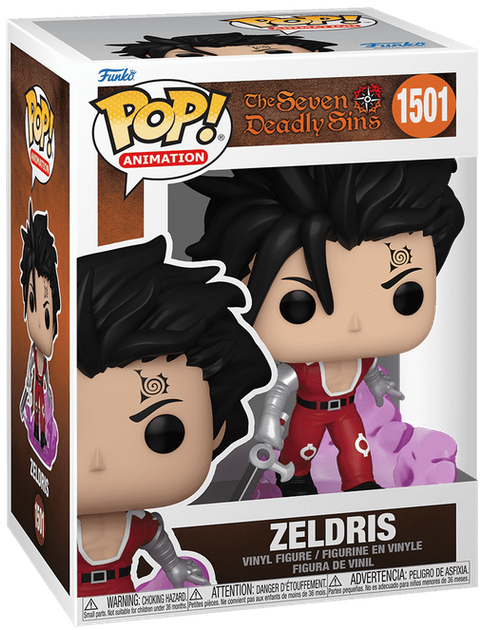 Фігурка Зельдріс — Funko Pop! ANIMATION: THE SEVEN DEADLY SINS — ZELDRIS #1501 - Фото 1 Фігурка Зельдріс — Funko Pop! ANIMATION: THE SEVEN DEADLY SINS — ZELDRIS #1501 - зображення 1