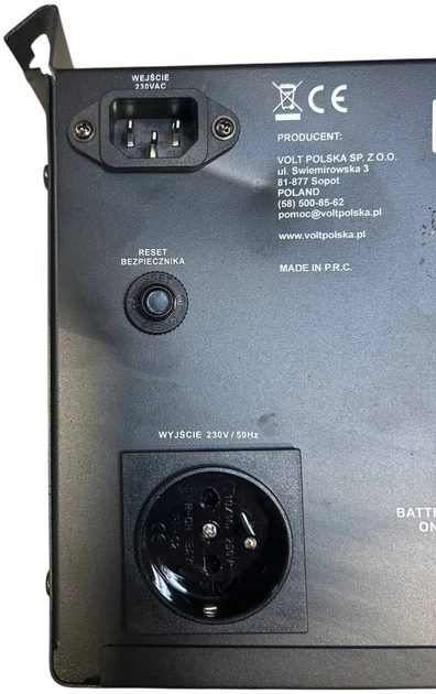 UPS Volt Polska Sinus UPS 800 + 55Ah (500/800) (3SR800WA55) (955555915666661) - Outlet - obraz 9