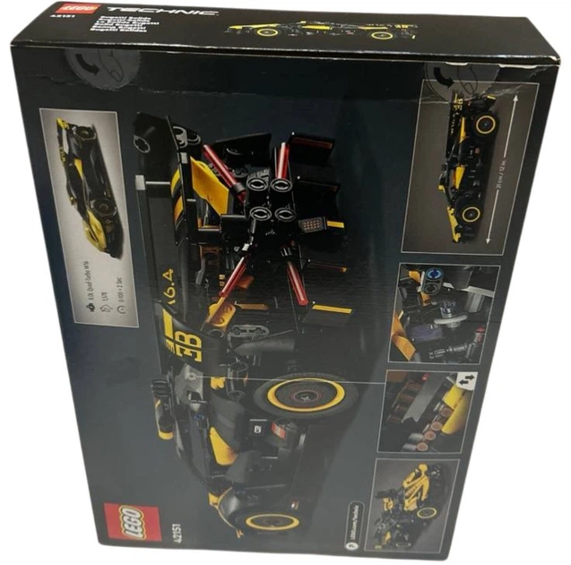 Zestaw klocków LEGO Technic Bugatti Bolide 905 elementów (42151) (955555916607029) - Outlet - obraz 4