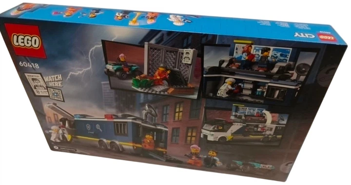 Конструктор LEGO City Пересувна поліцейська криміналістична лабораторія 674 деталей (60418) (955555916533829) - Уцінка - зображення 3