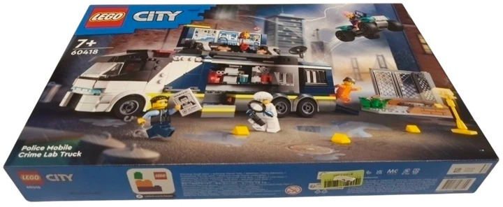 Конструктор LEGO City Пересувна поліцейська криміналістична лабораторія 674 деталей (60418) (955555916533829) - Уцінка - зображення 4