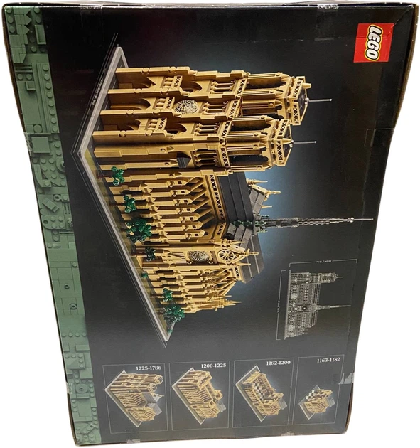 Набір LEGO Architecture Нотр-Дам у Парижі 4383 деталі (21061) (955555916444696) - Уцінка - зображення 2
