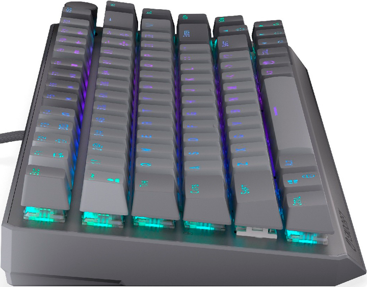 Klawiatura przewodowa ENDORFY Thock V2 Grey (5903018668154) - obraz 2