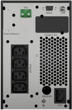 ДБЖ Armac Office On-line PF1 1000VA (1000W) Black (T/1000I/PF1/DF) - зображення 2