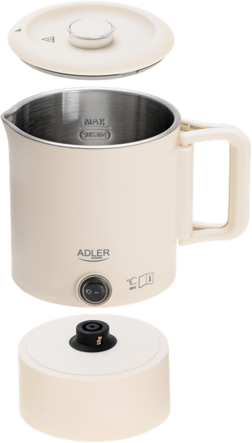 Czajnik elektryczny Adler AD 1388b 0.8 l - obraz 4