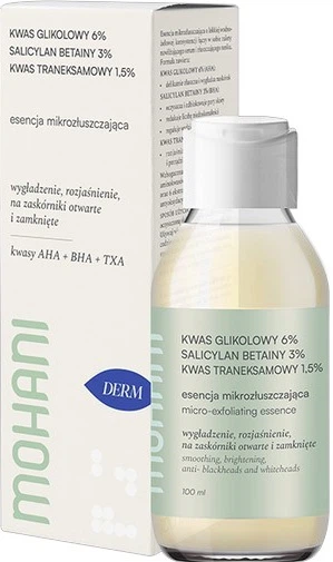 Esencja do twarzy Mohani złuszczająca 100 ml (5902802723000) - obraz 2
