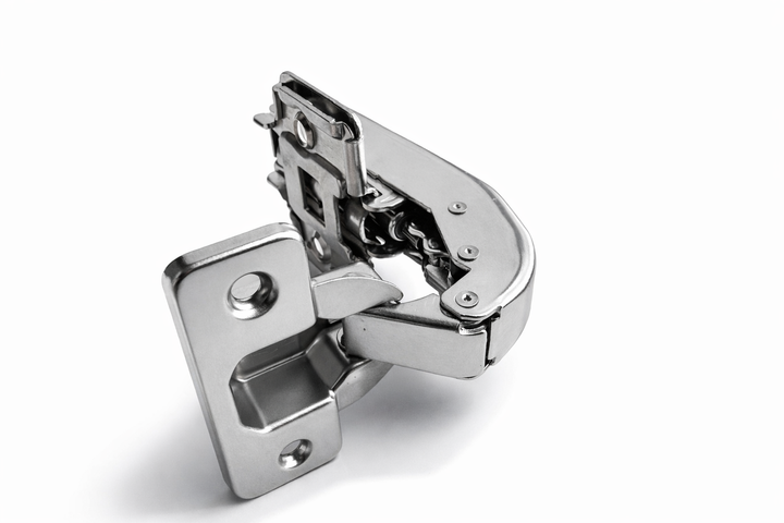 Петля Muller Profi Line рівнолежача 90° Clip-On D=35мм з доводчиком 3D Нікель (MP0041) - Фото 3 Петля Muller Profi Line рівнолежача 90° Clip-On D=35мм з доводчиком 3D Нікель (MP0041) - изображение 3