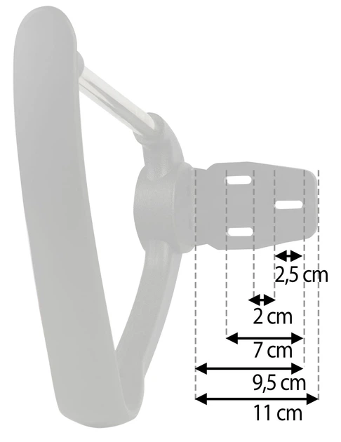 Podłokietniki do fotela Sofotel Sydney II 2 szt Czarne (5903890605520) - obraz 5