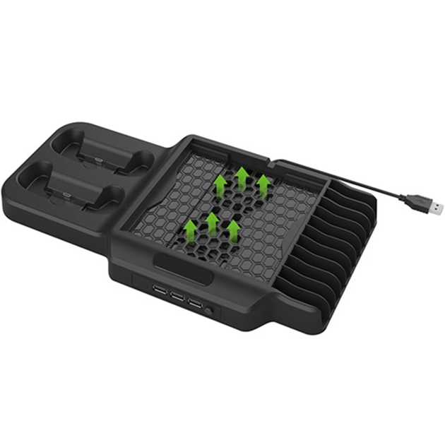 Вертикальная подставка BYIT LP15707 для Xbox One X Black - Фото 2 Вертикальная подставка BYIT LP15707 для Xbox One X Black - изображение 2