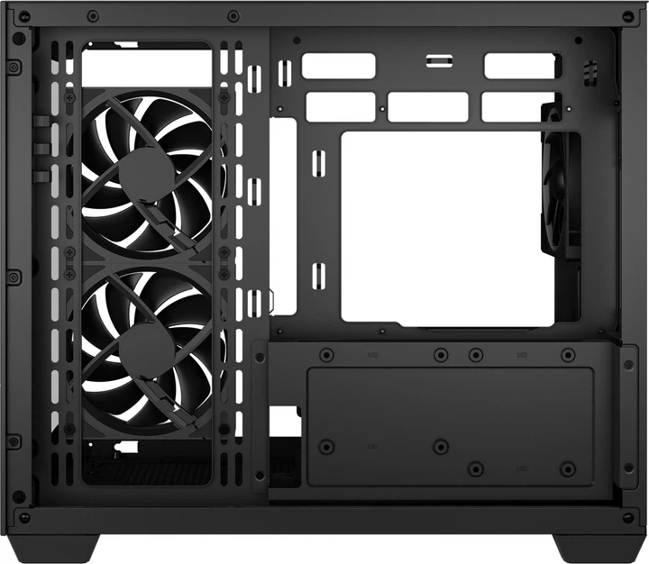 Корпус DeepCool CG330 3F Black (R-CG330-BKNGM3-G) - Фото 5 Корпус DeepCool CG330 3F Black (R-CG330-BKNGM3-G) - изображение 5