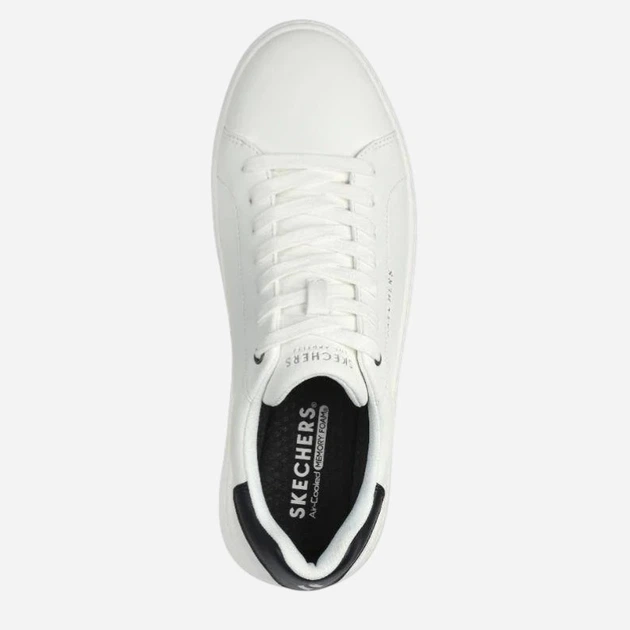 Чоловічі кеди низькі Skechers Break-Suit 183175-WHT 43 Білі (197627239118) - зображення 4
