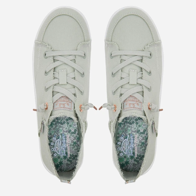 Tenisówki damskie do kostki Skechers BOBS B Cute 2.0 114150-MNT 38.5 Zielone (198376438371) - obraz 4