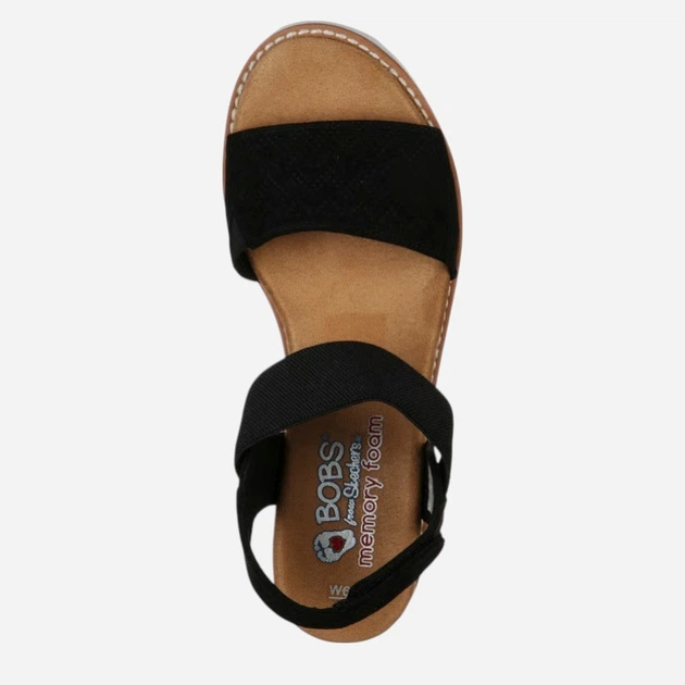 Жіночі сандалії Skechers Desert Kiss 31440-BLK 37 Чорні (191665324188) - зображення 4
