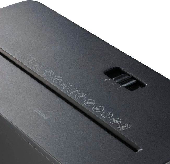 Niszczarka Hama Safe X40-B P4 T4 E3 Black (4007249505828) - obraz 2