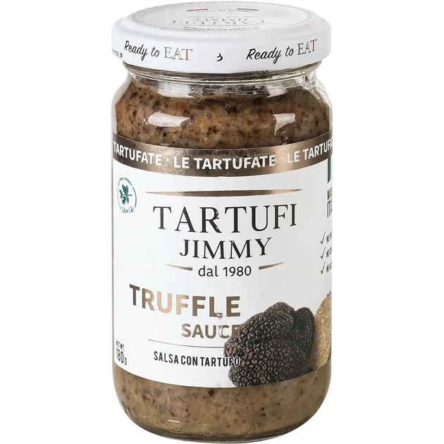 Соус Tartufi Jimmy до пасти з трюфеля 180 г - Фото 1 Соус Tartufi Jimmy до пасти з трюфеля 180 г - зображення 1