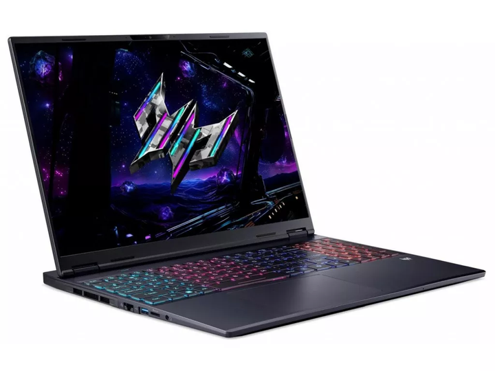 Ноутбук Acer Predator Helios Neo 16S AI PHN16S-71-98RF 16" OLED 2560x1600 240 Гц / Intel Core Ultra 9 275HX / NVIDIA GeForce RTX 5070 Ti 12 ГБ / RAM 32 ГБ / DDR5 / SSD 2 ТБ / Windows 11 Home / 2.3 кг (NH.U0KAA.001) (CUSTOM: 32GB RAM; 2TB SSD) - зображення 6