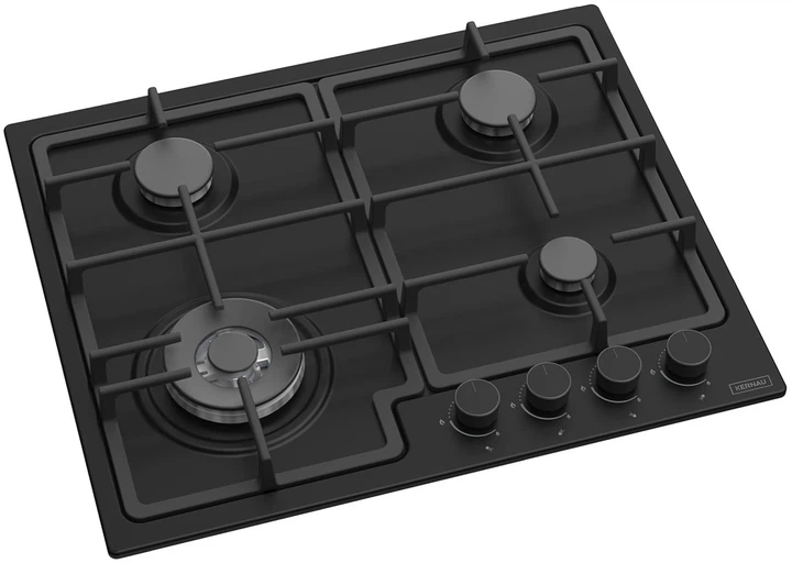 Płyta gazowa Kernau KGH 6423 T CI Matt Black - obraz 2