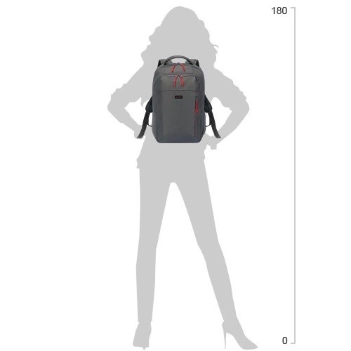 Plecak na laptopa Dicota Spin II 13"-16" Grey (D32118-RPET) - obraz 3