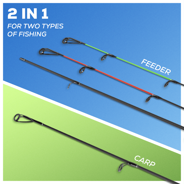 Спиннинг GC Tele Carp 3.0lbs 3.60м (60110) 2039000 - Фото 3 Спиннинг GC Tele Carp 3.0lbs 3.60м (60110) 2039000 - зображення 3