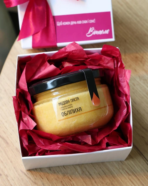 Набор с медовой пастой Peony Box (1×140 г) – подарок женщине, маме, любимой на День рождения или другой праздник. TM HONEY LIFE - Фото 2 Набор с медовой пастой Peony Box (1×140 г) – подарок женщине, маме, любимой на День рождения или другой праздник. TM HONEY LIFE - изображение 2