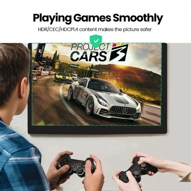 HDMI-перемикач (Switch) UGREEN 3-в-1 (4K 30Hz, з пультом) - зображення 5