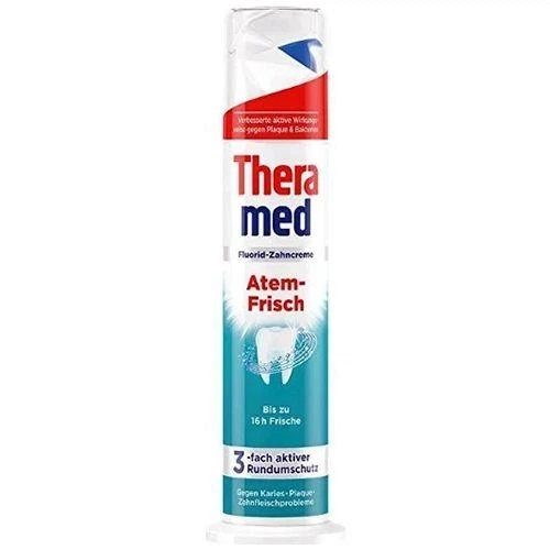 Зубная паста Theramed Свежее дыхание 100 мл - Фото 1 Зубная паста Theramed Свежее дыхание 100 мл - изображение 1
