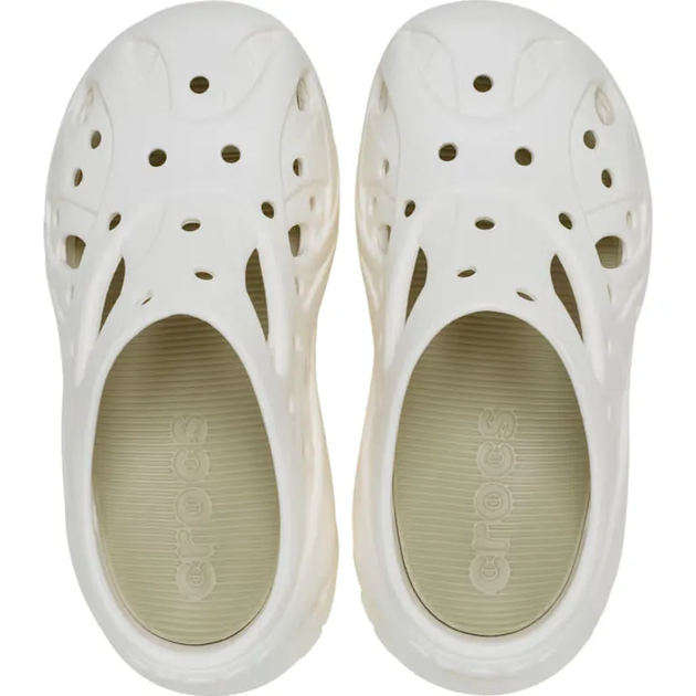 Жіночі крокси Платформа Білі Crocs Caged Clog Platform White (36-37, білий) - изображение 4