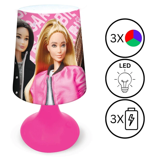 Lampka nocna Lexibook Barbie MLT10BB (3380743102368) - obraz 2
